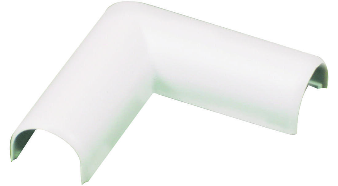 Wiremold C16 Plastic Flat Raceway Elbow (White)
