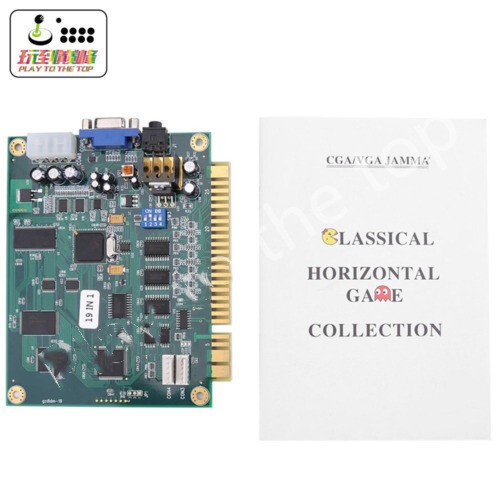 19 in 1 Horizontal Multicade Arcade Multigame Board FOR JAMMA Video Game PCB