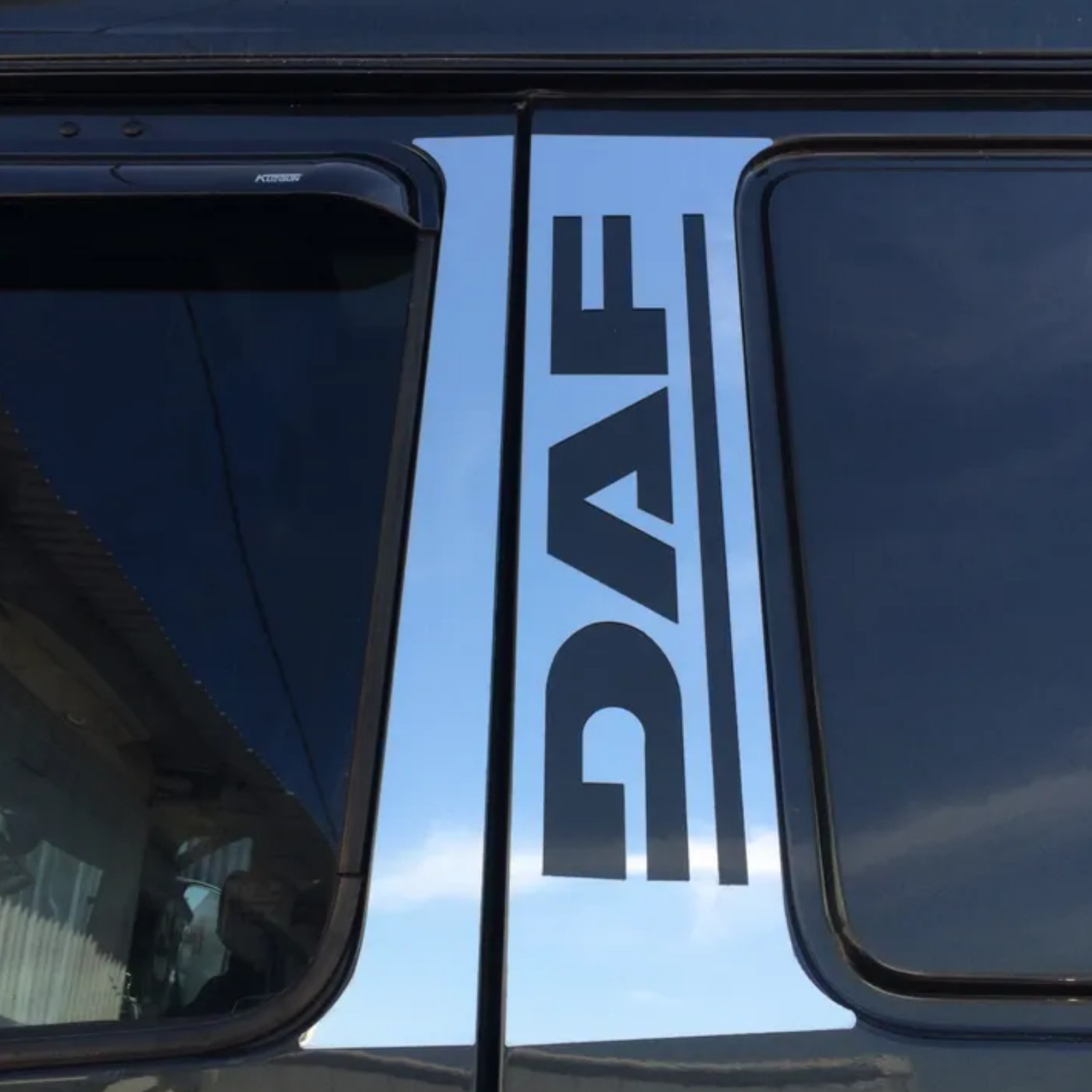 To Fit DAF XF 95-105,Chrome Stainless Door Pillar Post Trim 4Pcs