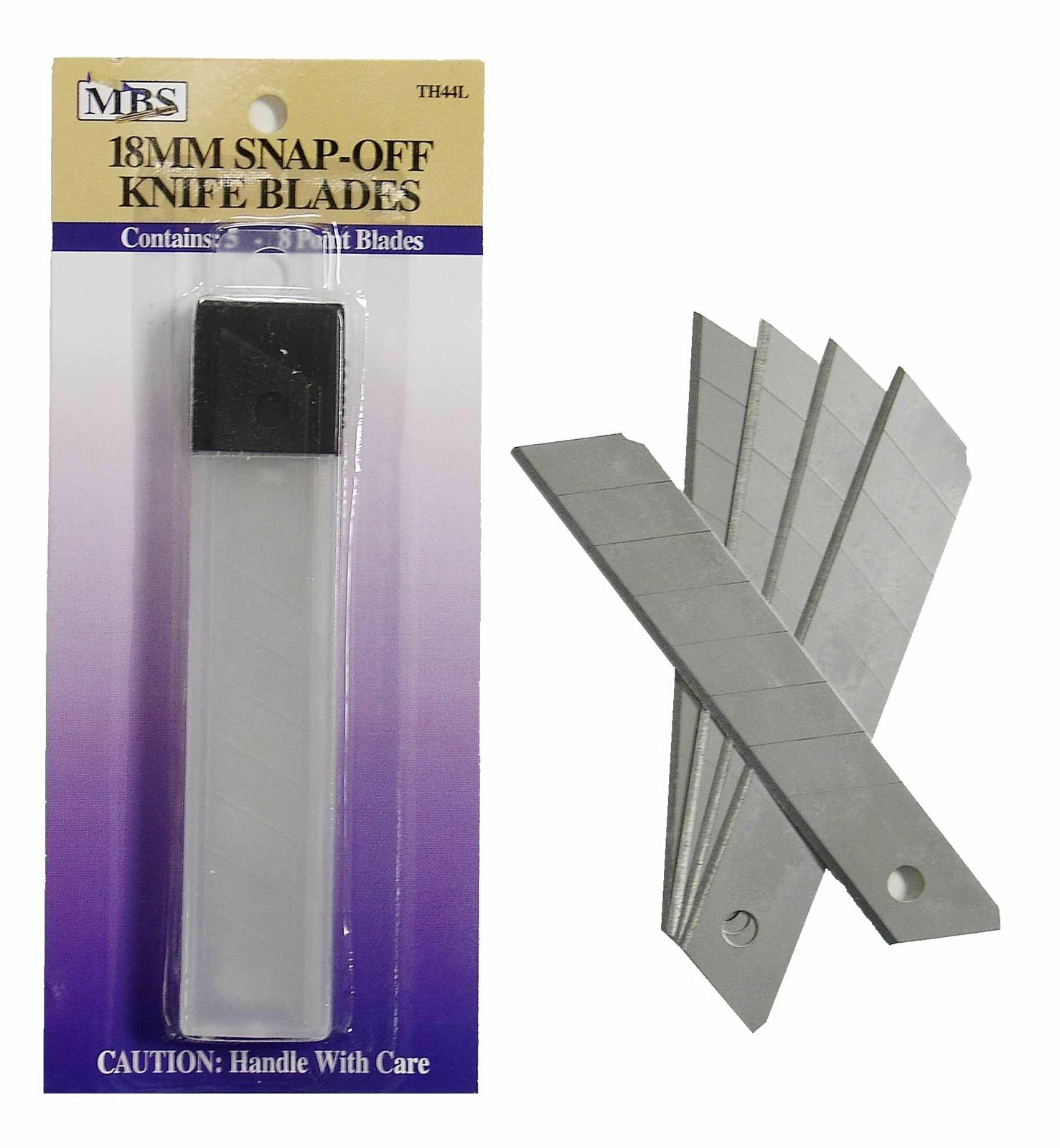5pc Refill Blades for Snap-Off Knife 18mm