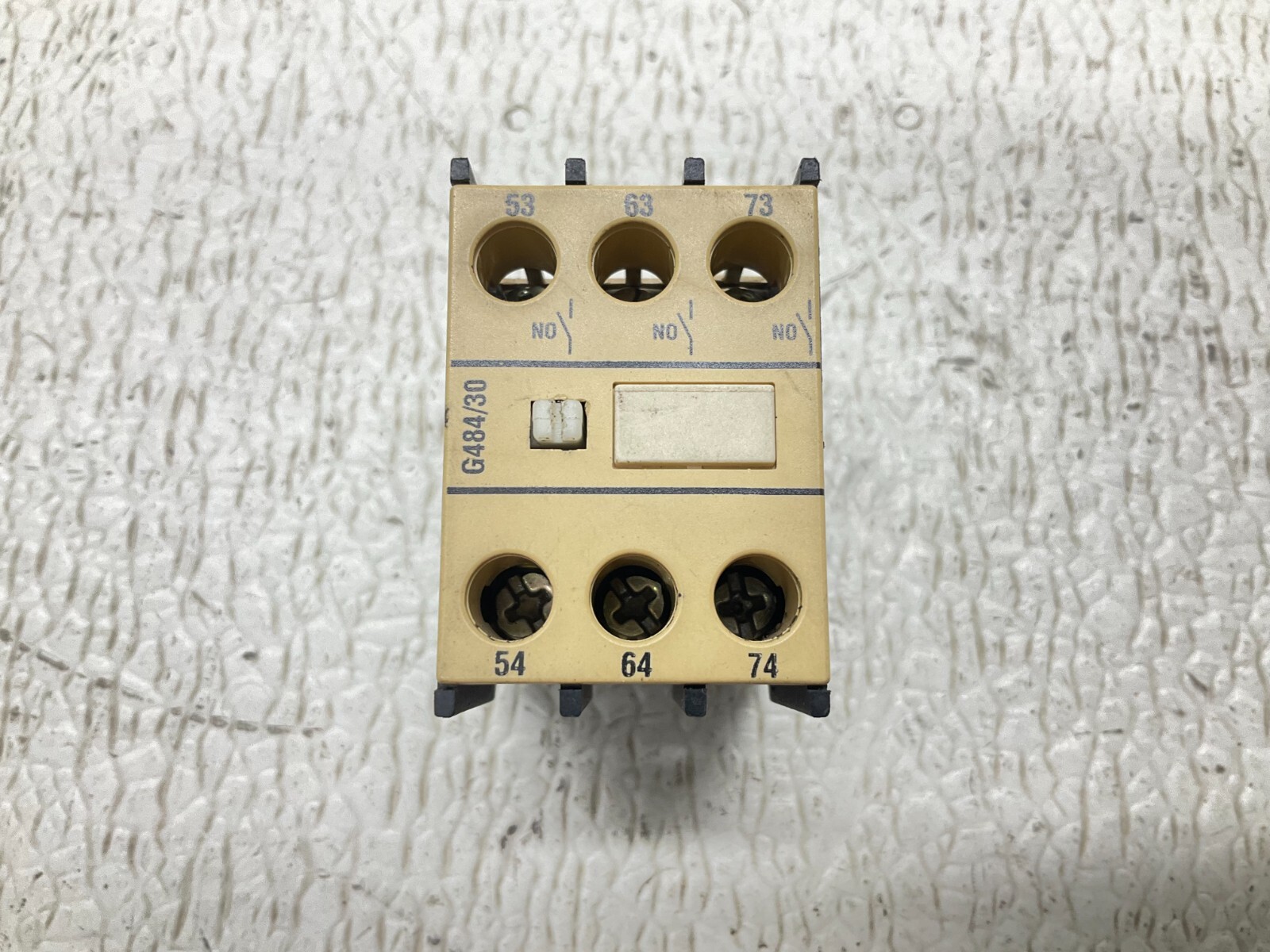 Lovato G484 Auxiliary Contact Block G484/30 (TSC)