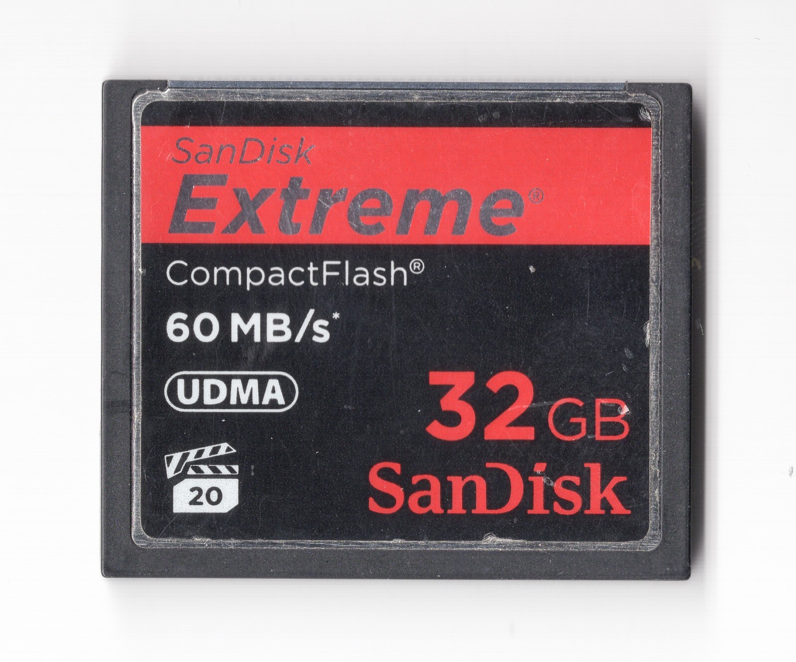 (DENTED) SanDisk Extreme 32GB 60MB/s UDMA CF Compact Flash Camera Memory Card
