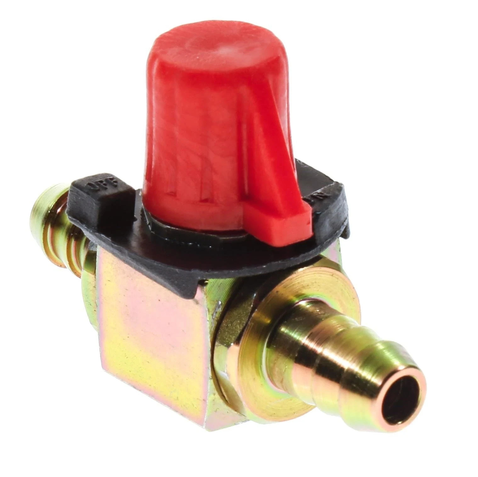 11-6294 Universal Straight In-Line Fuel Shut Off Valve - Fits 5/16" Line, Brass