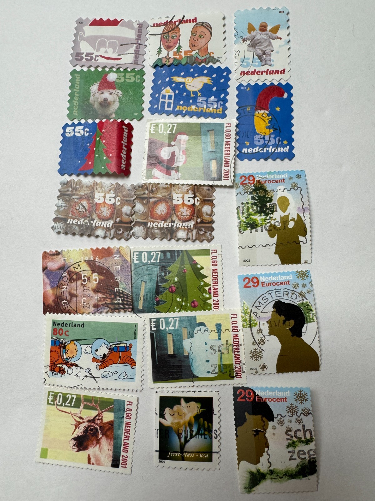 Vintage Stamps from Netherland