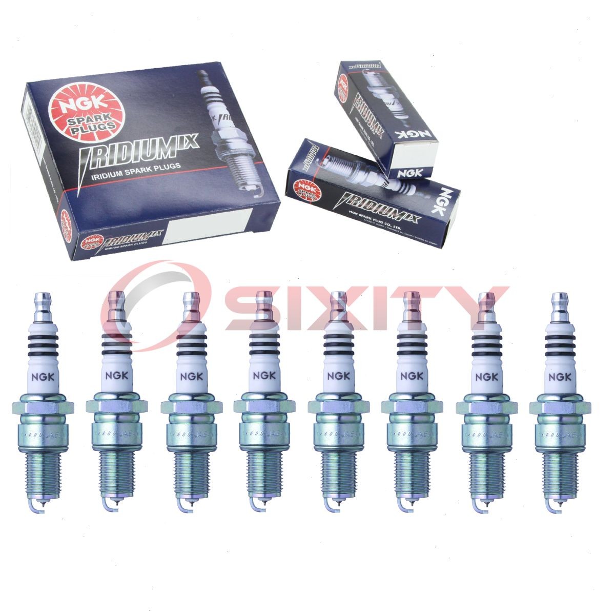8 pcs NGK Iridium IX Spark Plugs for 1964-1976 Dodge Dart 4.5L 5.9L 5.2L bm