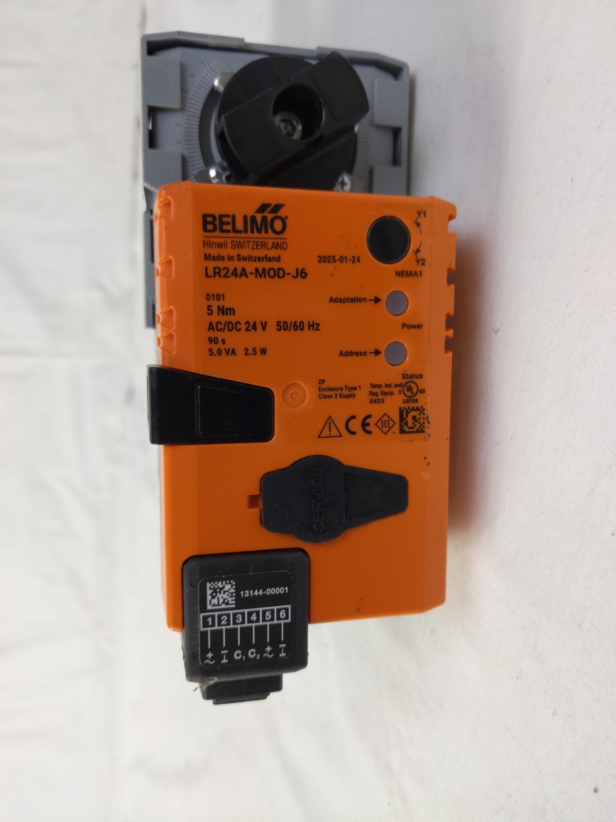 Belimo R419+LR24A-MOD-J6 Actuator with ball valve