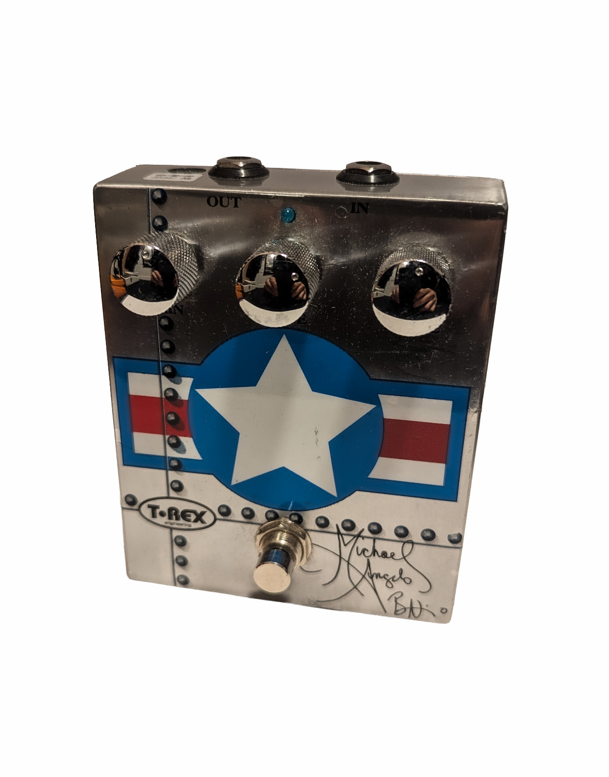 T-Rex Engineering- Michael Angelo Batio Overdrive Effects Pedal