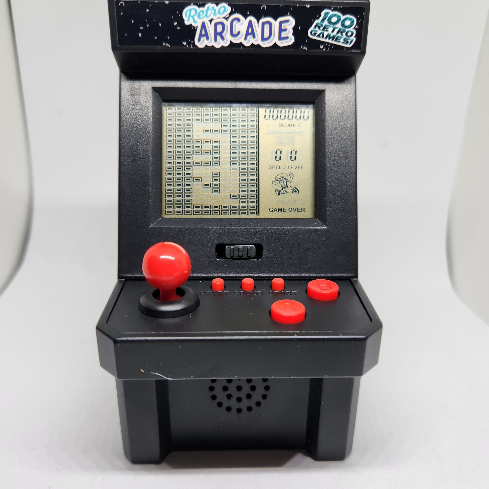Retro Arcade 100 Exciting Games Mini Plastic Game Machine