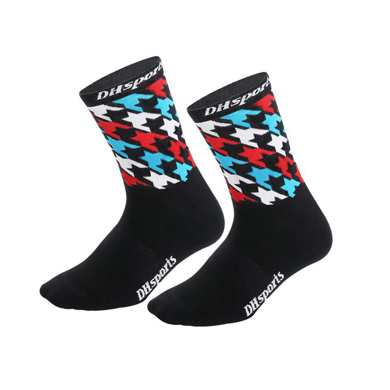 Cycling Riding Socks Road Bicycle Bike Sports Athletic Socks XC MTB BMX Black