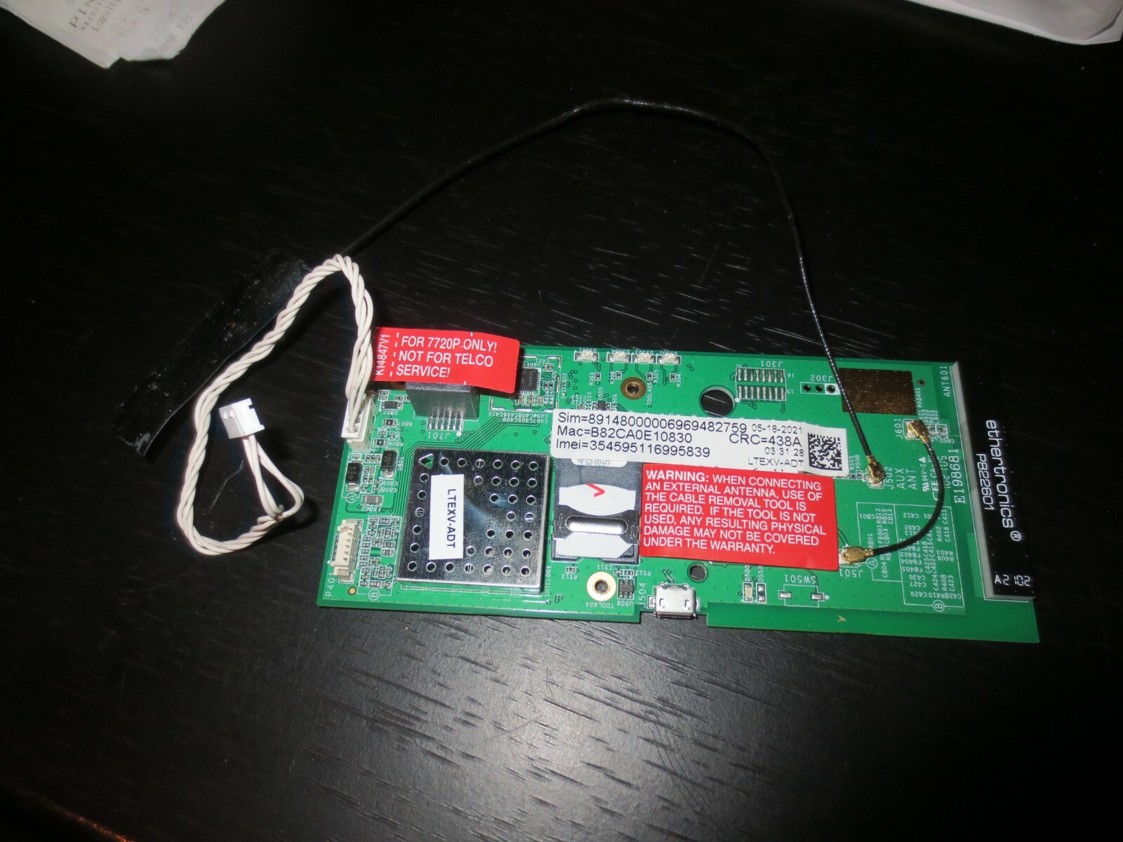 LTEXV-ADT LTE cell communicator for Honeywell