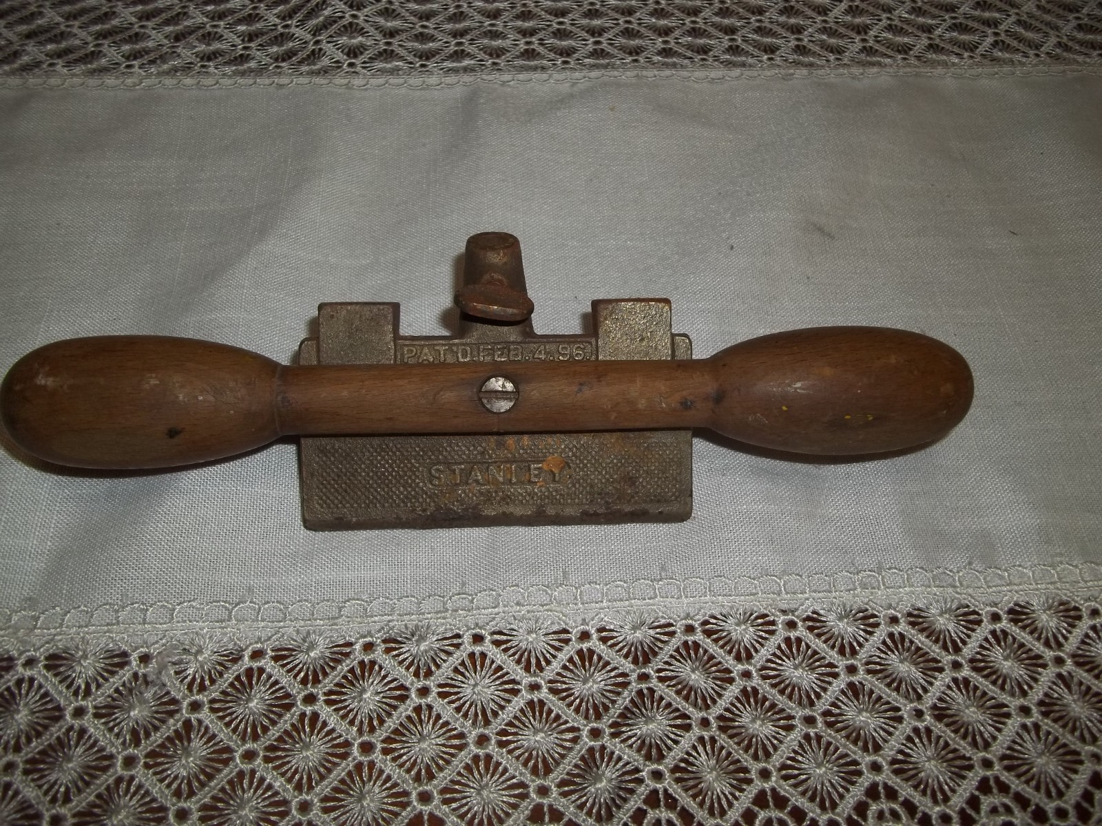 Stanley No. 83 Scrapping Plane No Roller Vintage PAT FEB 4,1896