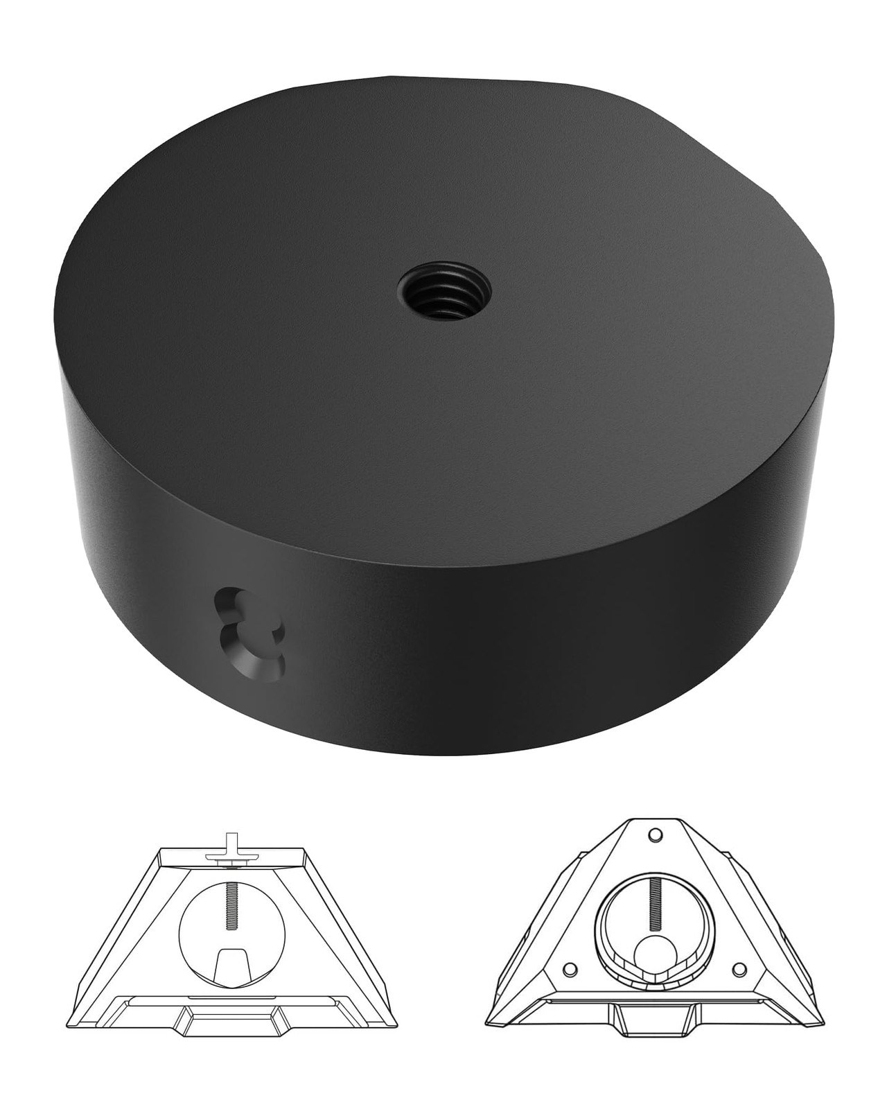 Starlink Mini Tripod Adapter, 1/4"-20 Aluminum Mount
