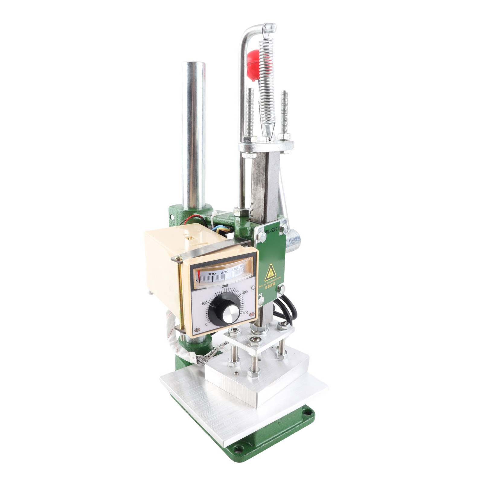 1 Portable Hot Foil Stamping Machine Adjustable Depth For Leather Craft