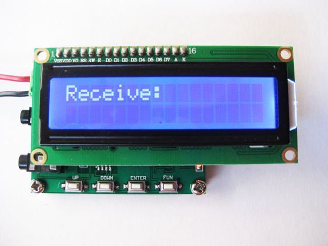 DT210 Decoder Encoder DTMF Audio Decoding Display LCD Instruments Module New