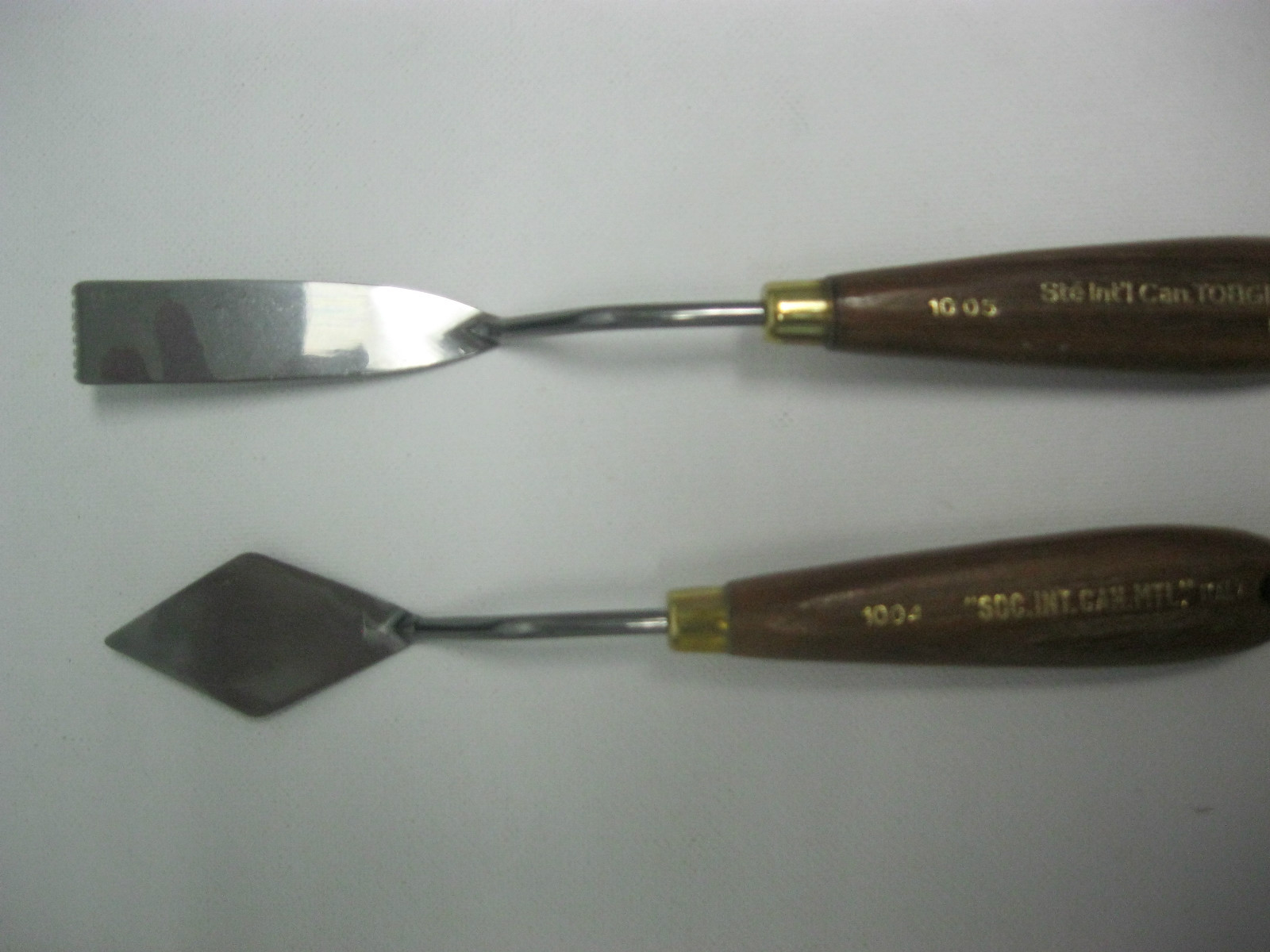2-Artists Palette Painting Knifes  #1004-1005 (made in Italy)