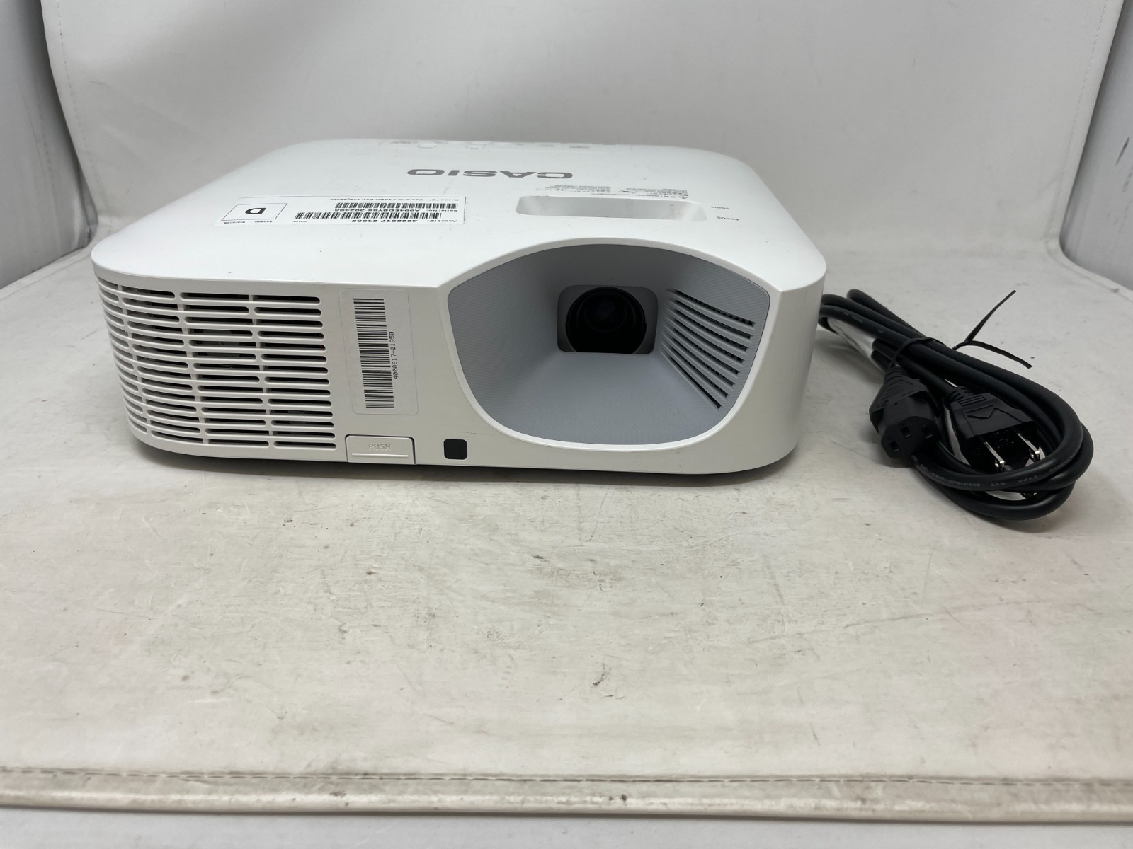 FOR REPAIR/PARTS: Casio XJ-F100W DLP Projector -  Bad Lamp  (12k+ Lamp Hours)