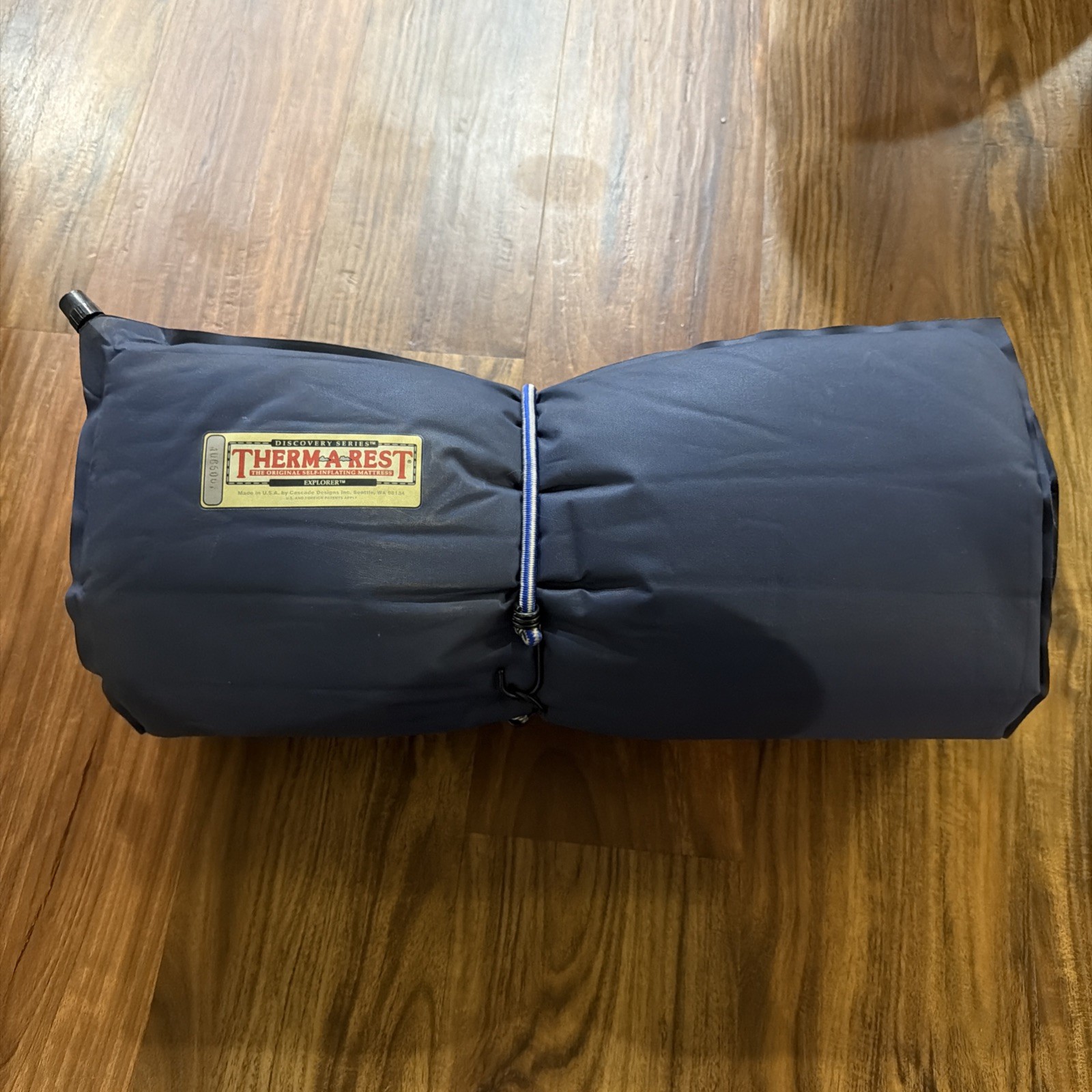 Therm-a-rest base camp self inflating sleeping pad camping backpacking