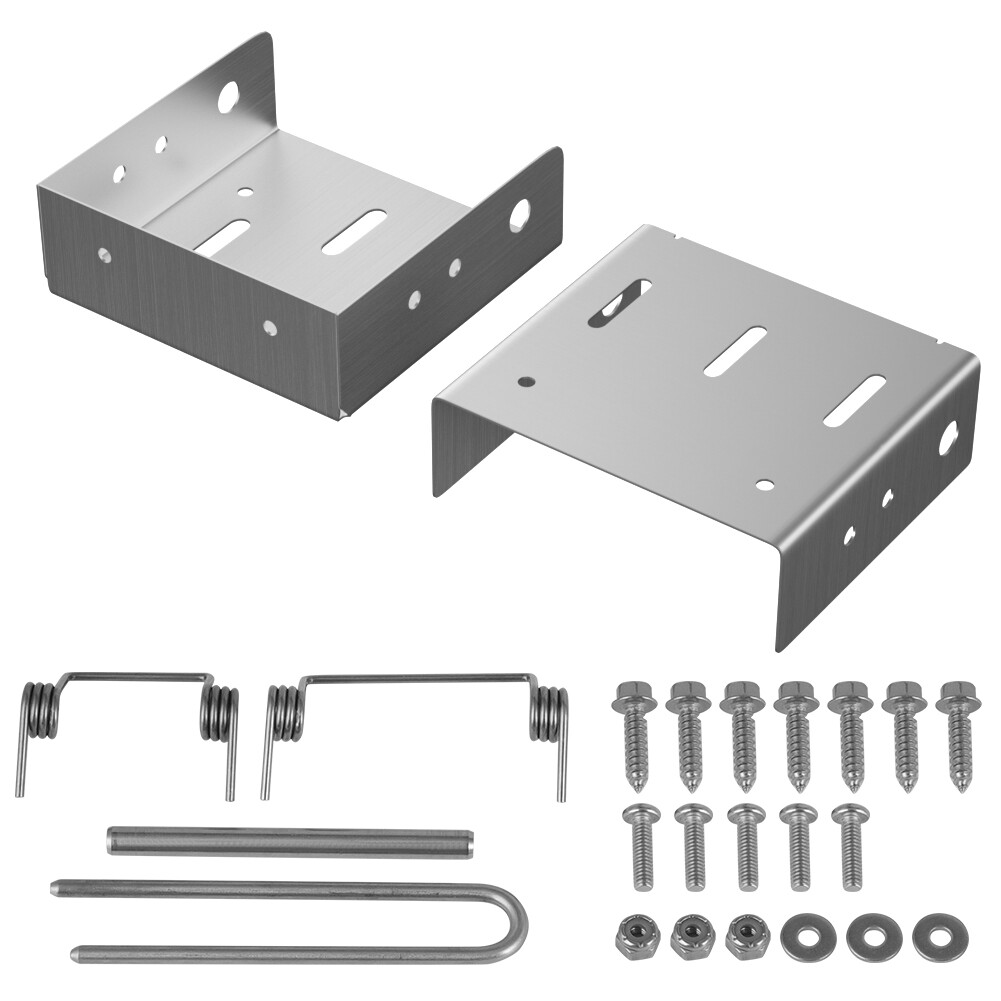 SPRING BACK BRACKET For Humminbird, Garmin or Lowrance Replacement Transducer US