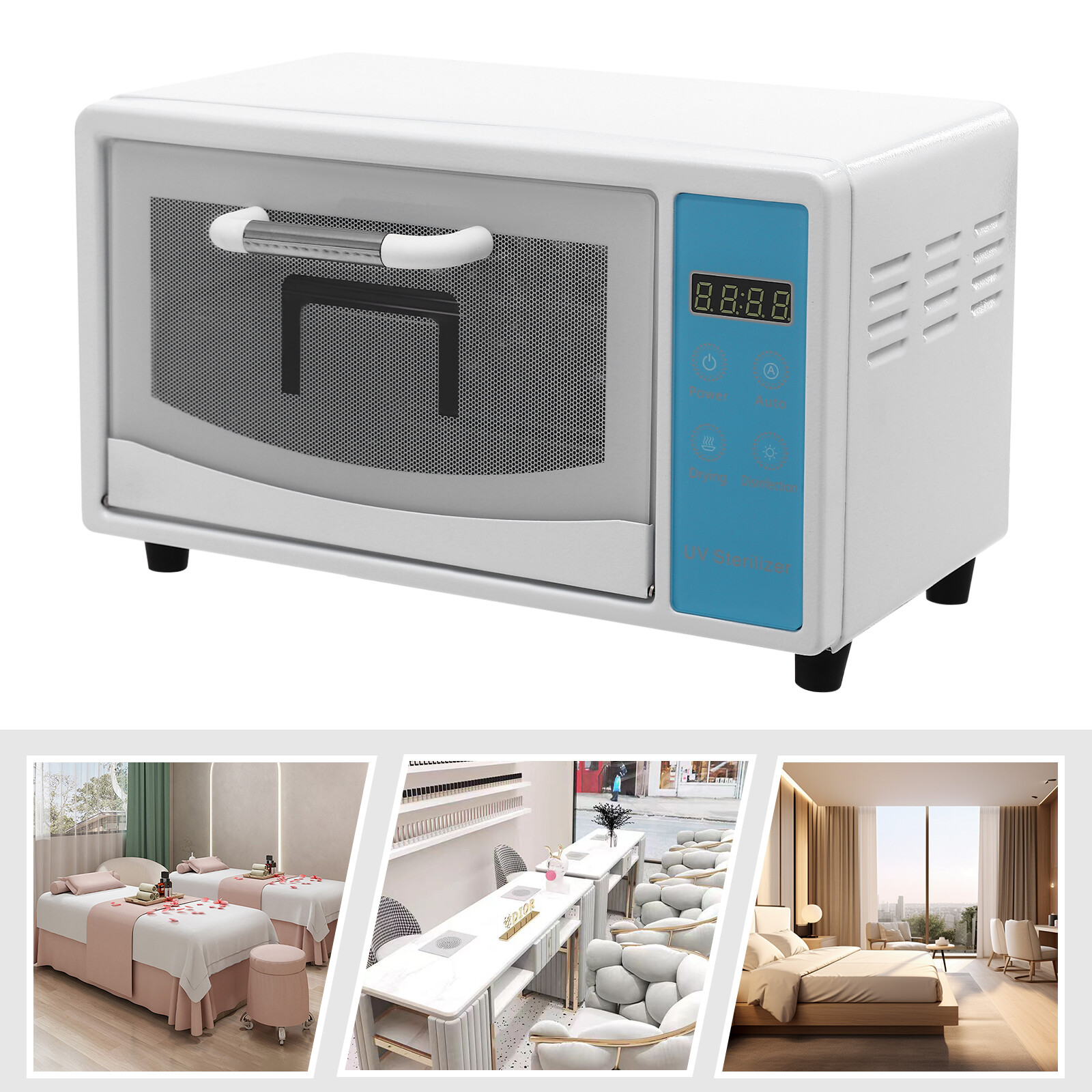 High-Temperature Sterilizer Nail Tools Sterilizer Tabletop Sterilizer Machine US