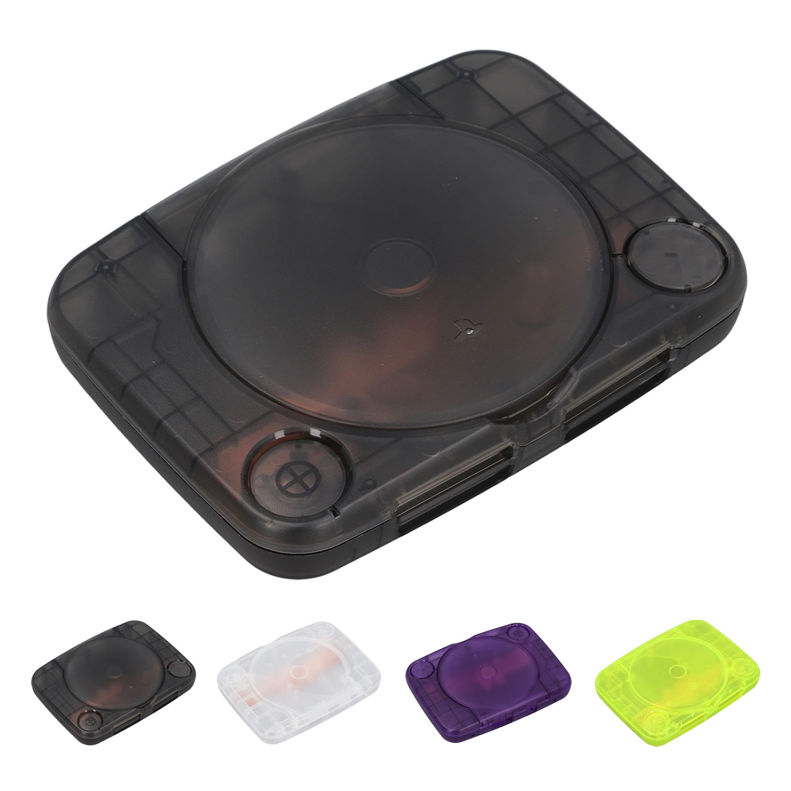 Console Replacement Shell Translucent Retro Console Case For PS1 For SCPH 00 US