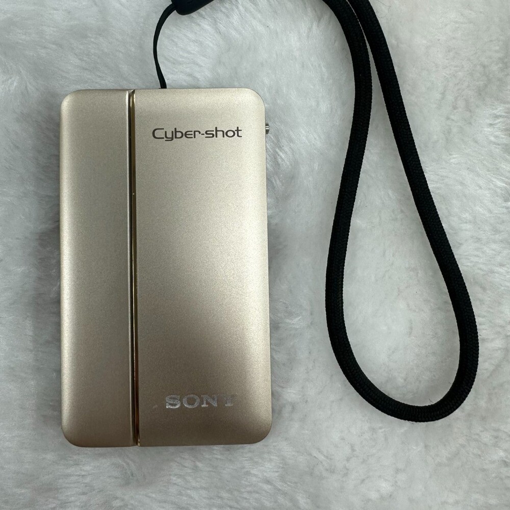 SONY CyberShot DSC-TX66 Digital Camera Built-in Wi-Fi YouTube Mode Gold