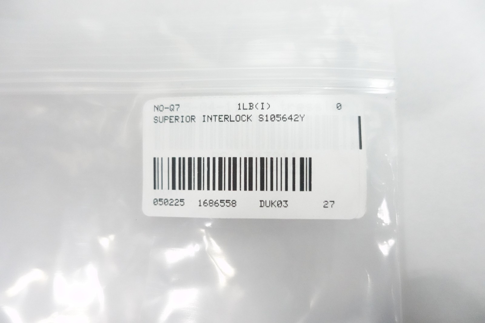 Superior Interlock S105642Y Interlock Keyed Switch