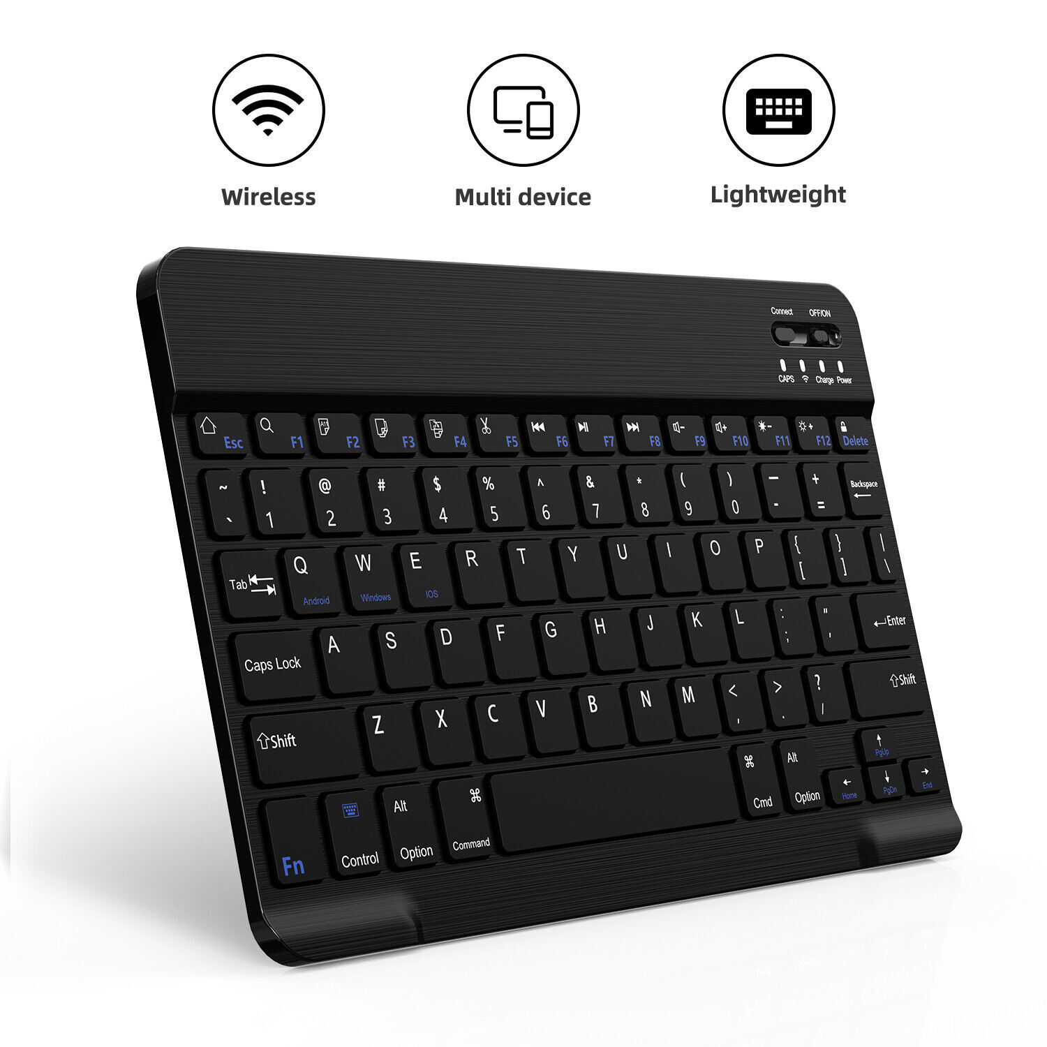 Wireless Bluetooth Keyboard and Mouse Waterproof For Apple iPad Mac PC Computer