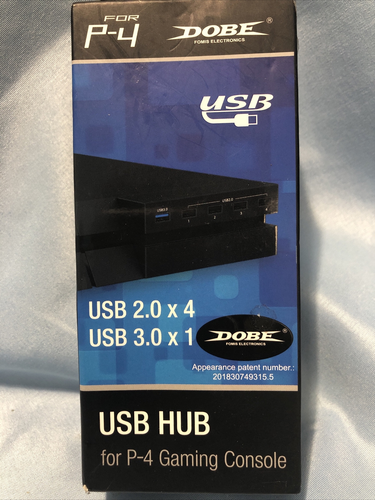 Dobe USB HUB for P4 Gaming Console, New