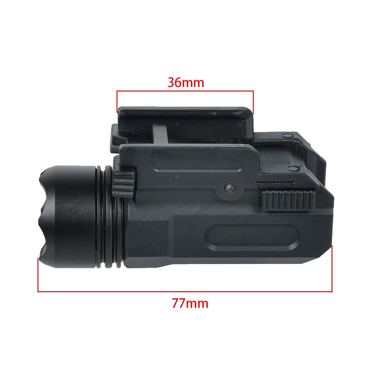 Handgun Flashlight Airsoft Mini Handgun LED Light QD for Glock 17 19 18C 24