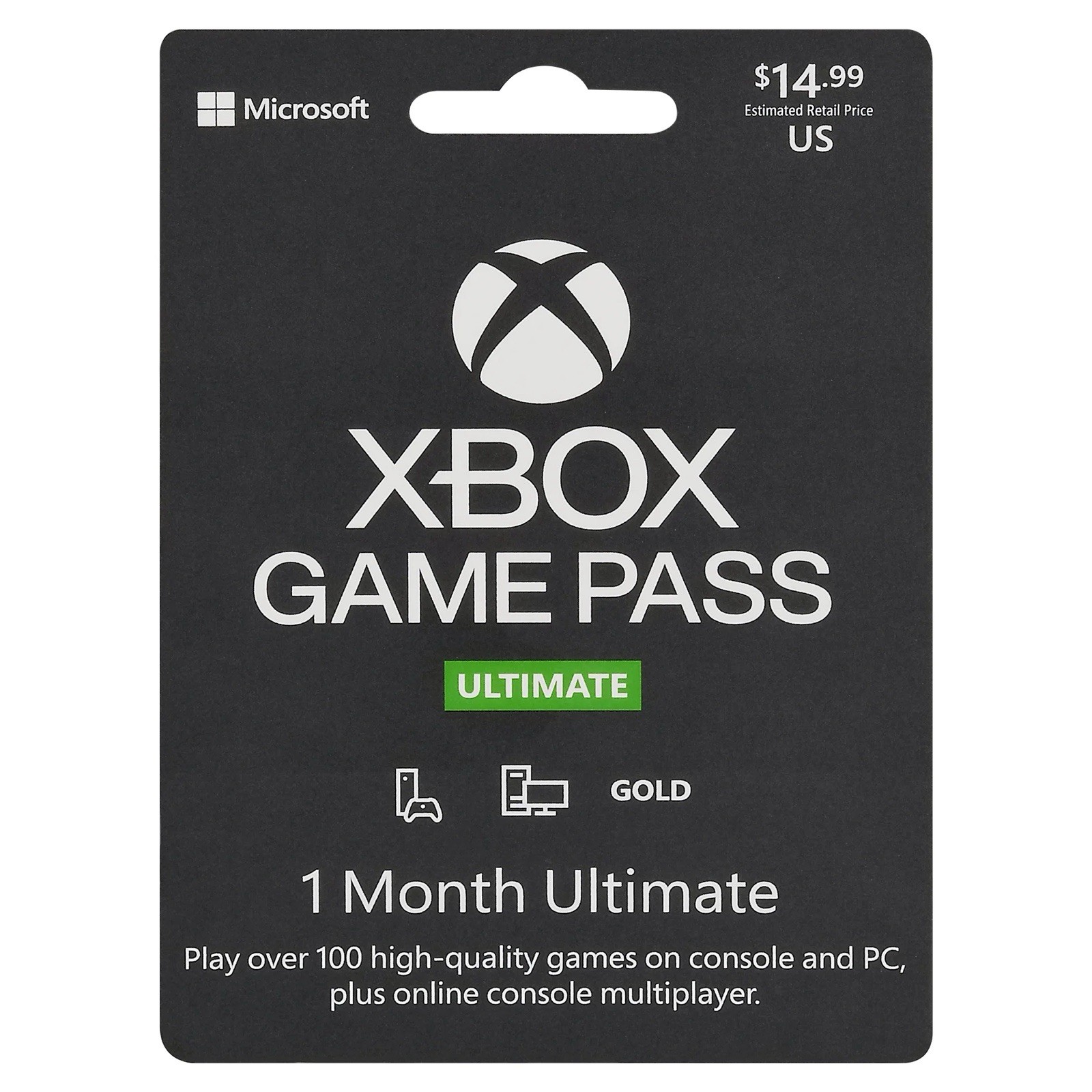 Xbox Game Pass Ultimate – 1 Month Membership - Existing Users - US Only