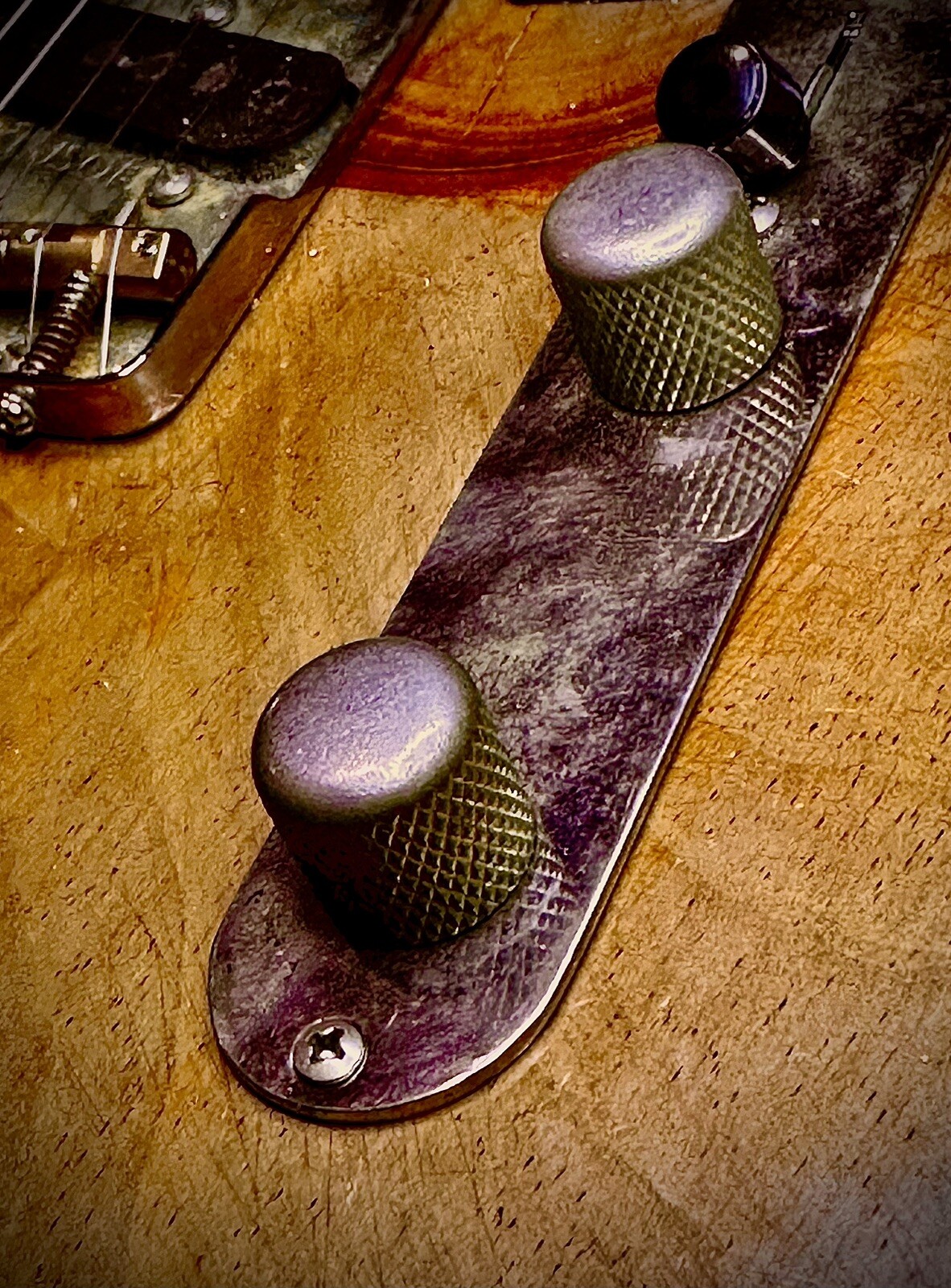 Relic Aged 50s Nickel Brass Telecaster Dome Knobs