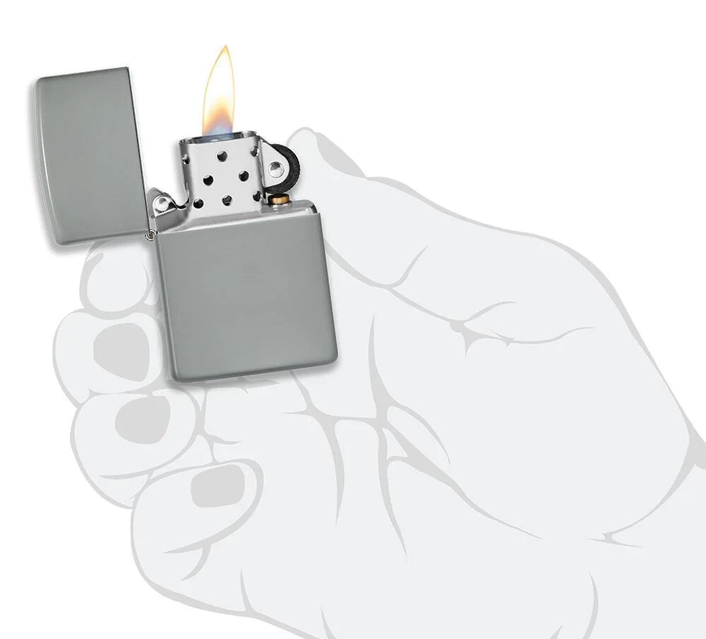 Zippo Flat Grey 49452