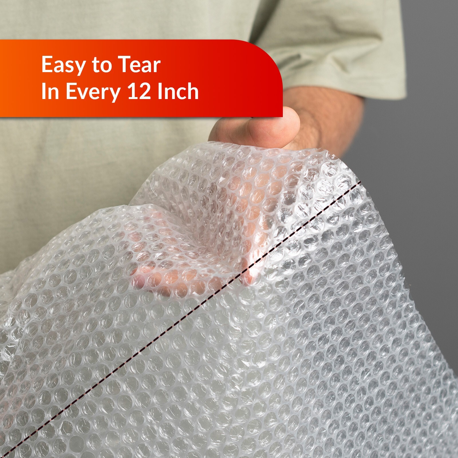 CoolPkg 2 Pack Bubble Cushioning Clear Wrap Rolls 12" x 72 ft, Shipping, Moving