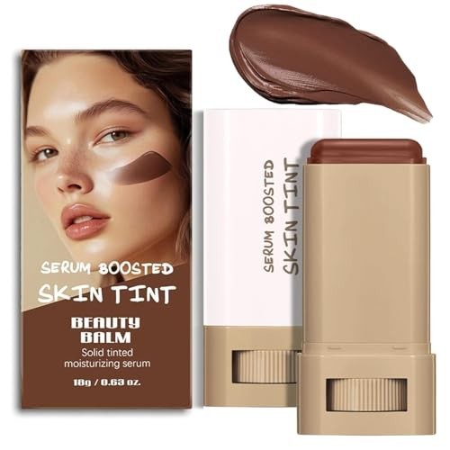 Foundation Stick, Beauty Balm Serum Boosted Skin Tint, Tinted Moisturizer, Skin