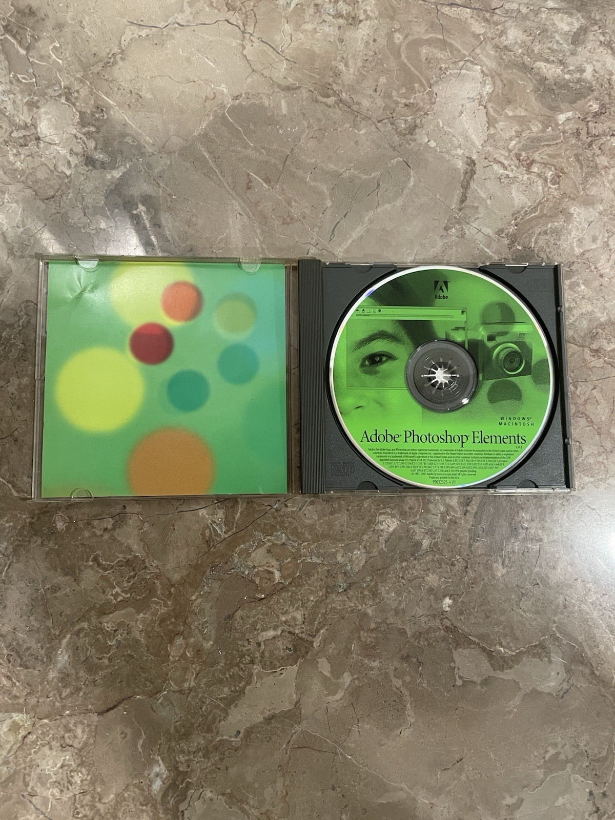 Original Adobe Photoshop Elements 1 With Serial Number 1.0.1