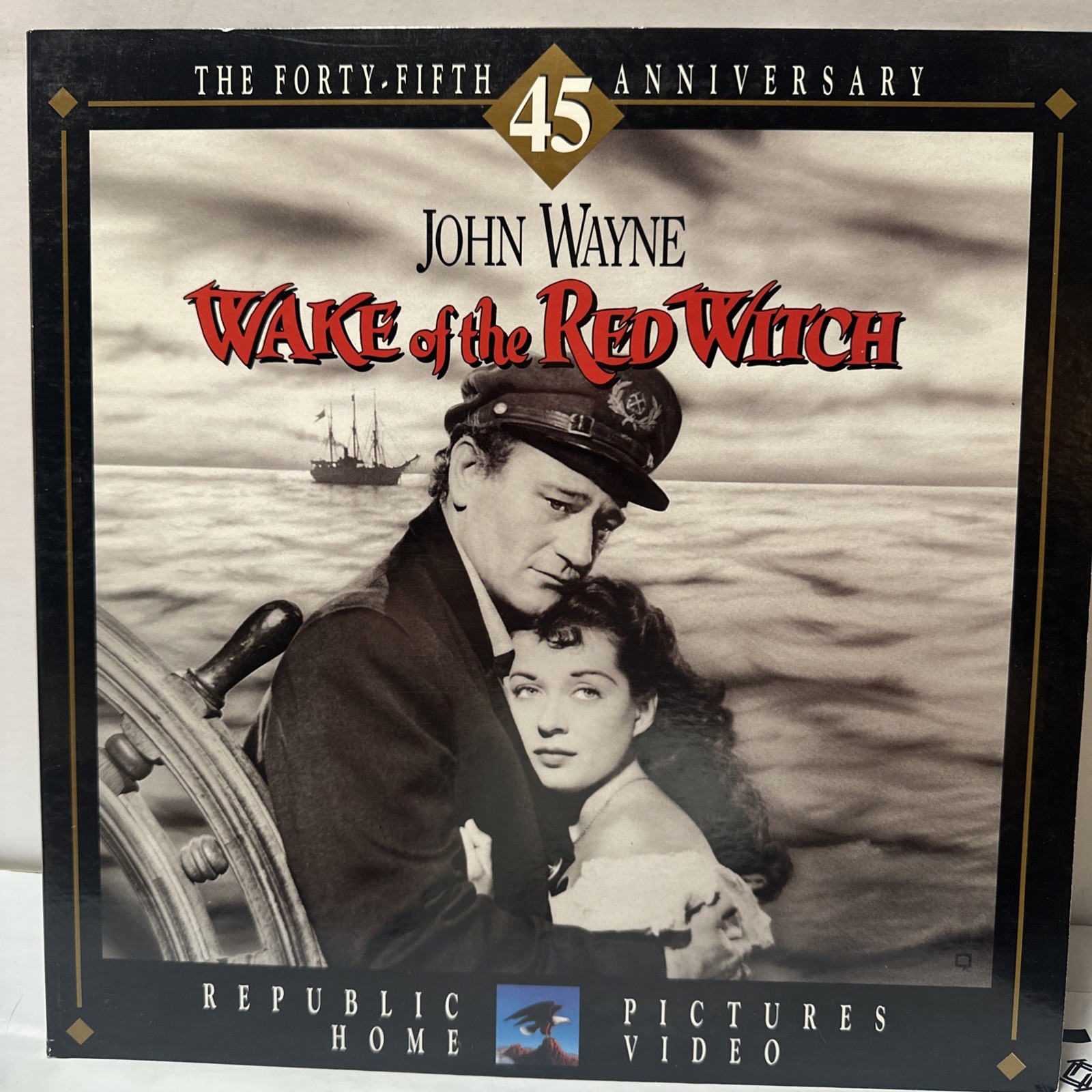 WAKE OF THE RED WITCH Laserdisc LD EXCELLENT RARE 45TH ANNIVERSARY W/TRAILER