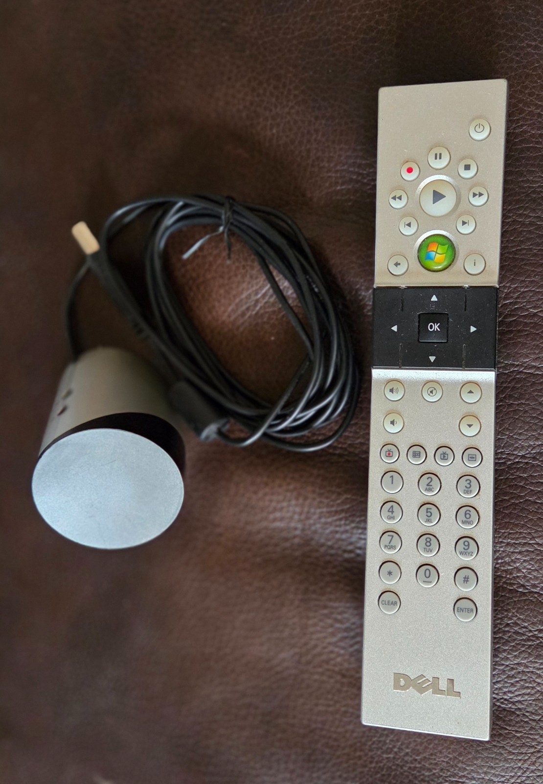 Dell Windows Remote Control & USB IR Receiver Set