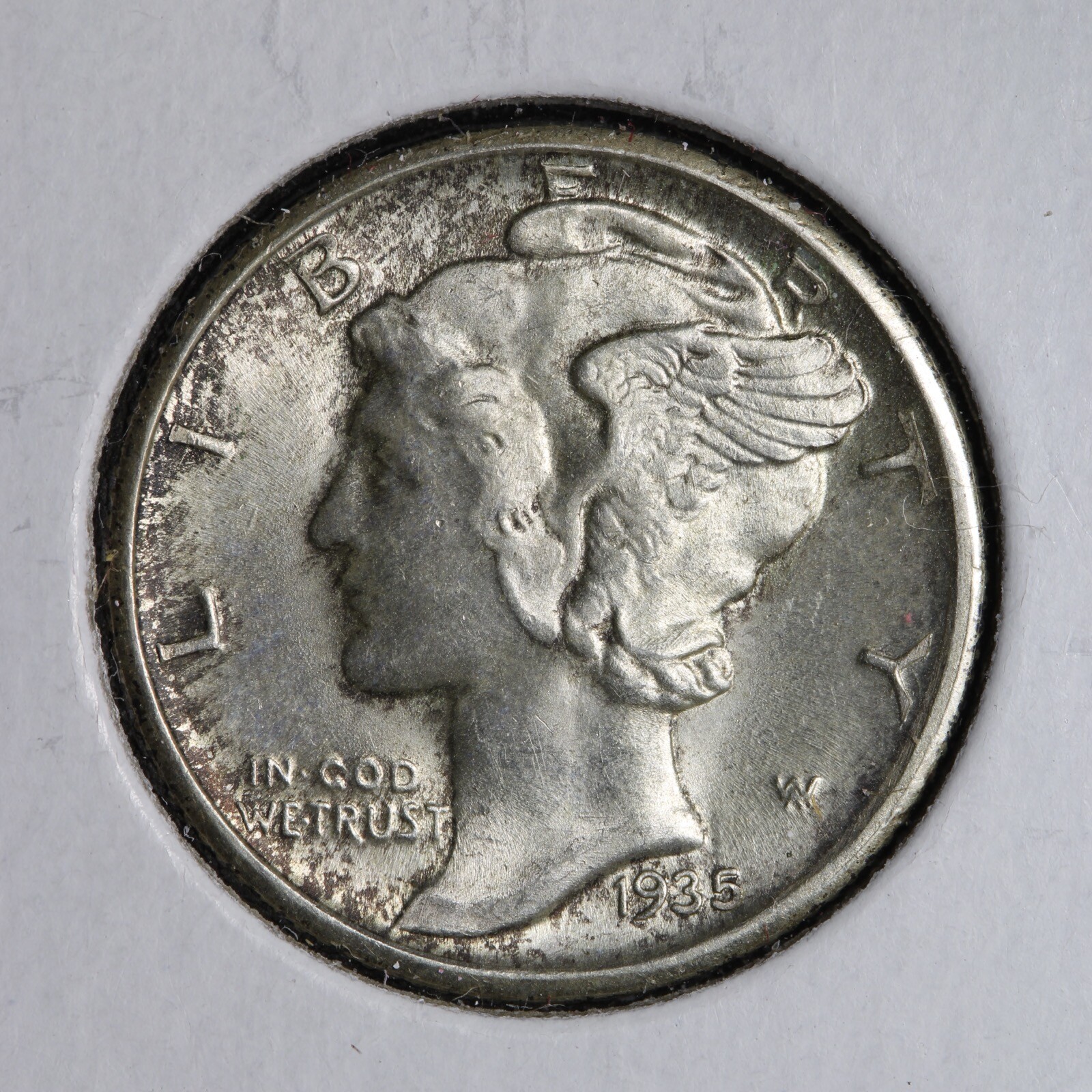 1935-D Mercury Silver Dime GEM BU *UNCIRCULATED* MS E261 JZEH