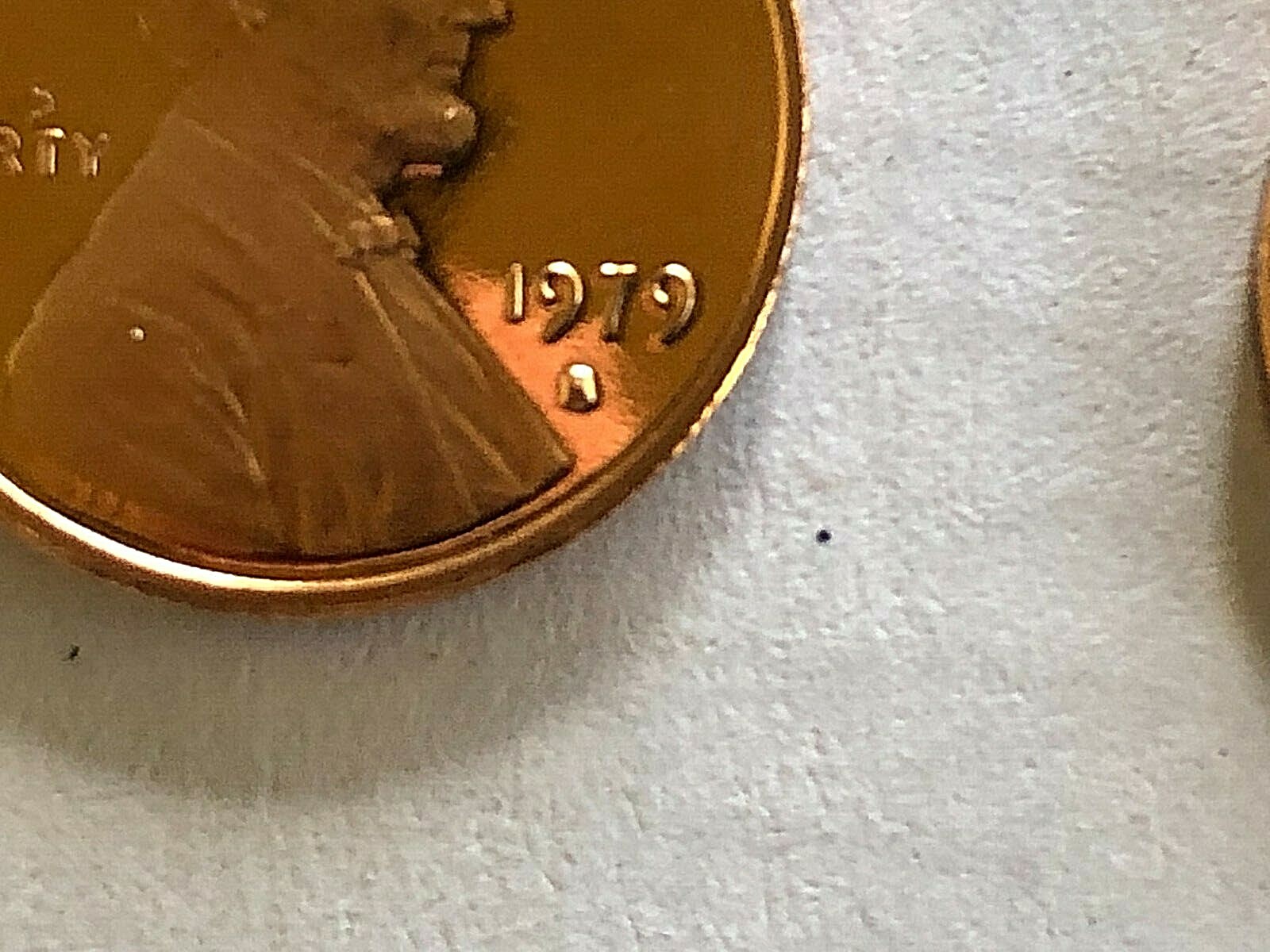 1979 S Type 1 & Type 2 Lincoln cent Gem Proof (2 coins)