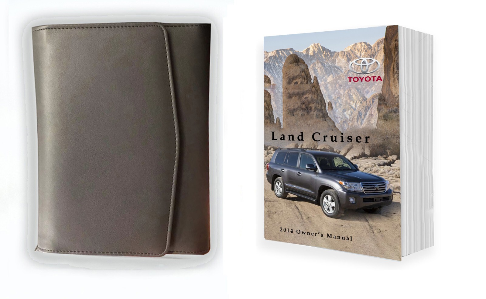 Owner Manual for 2014 Toyota Land Cruiser, Owner's Manual Factory Glovebox Book