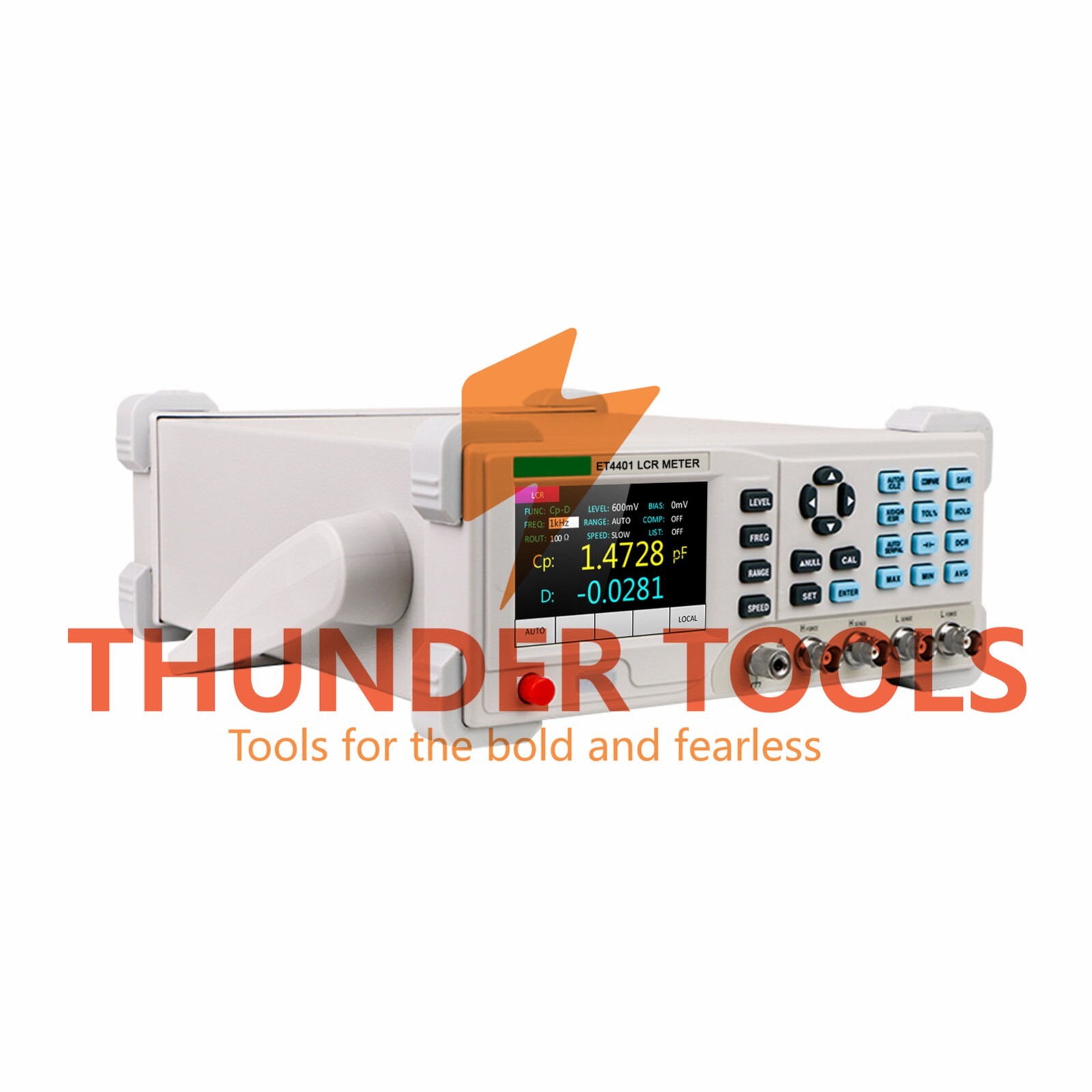 Thunder Tools Benchtop Digital LCR Meter 100Hz-10KHz High Precision
