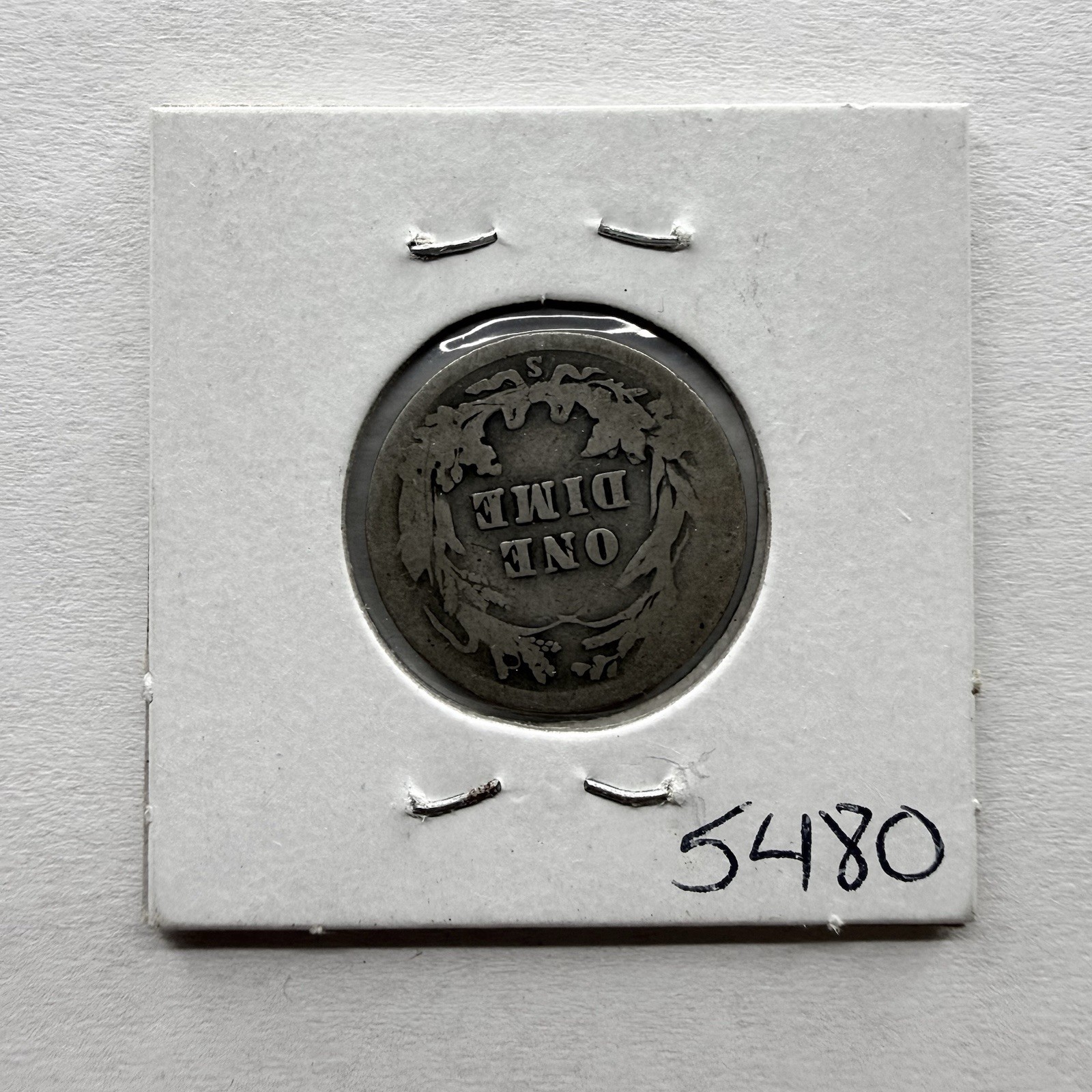 1914-S Barber Dime 10C SILVER - Good (G)