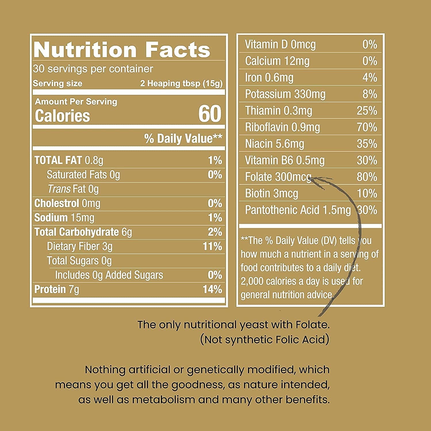 Nutritional Yeast 3 lb - Superfood