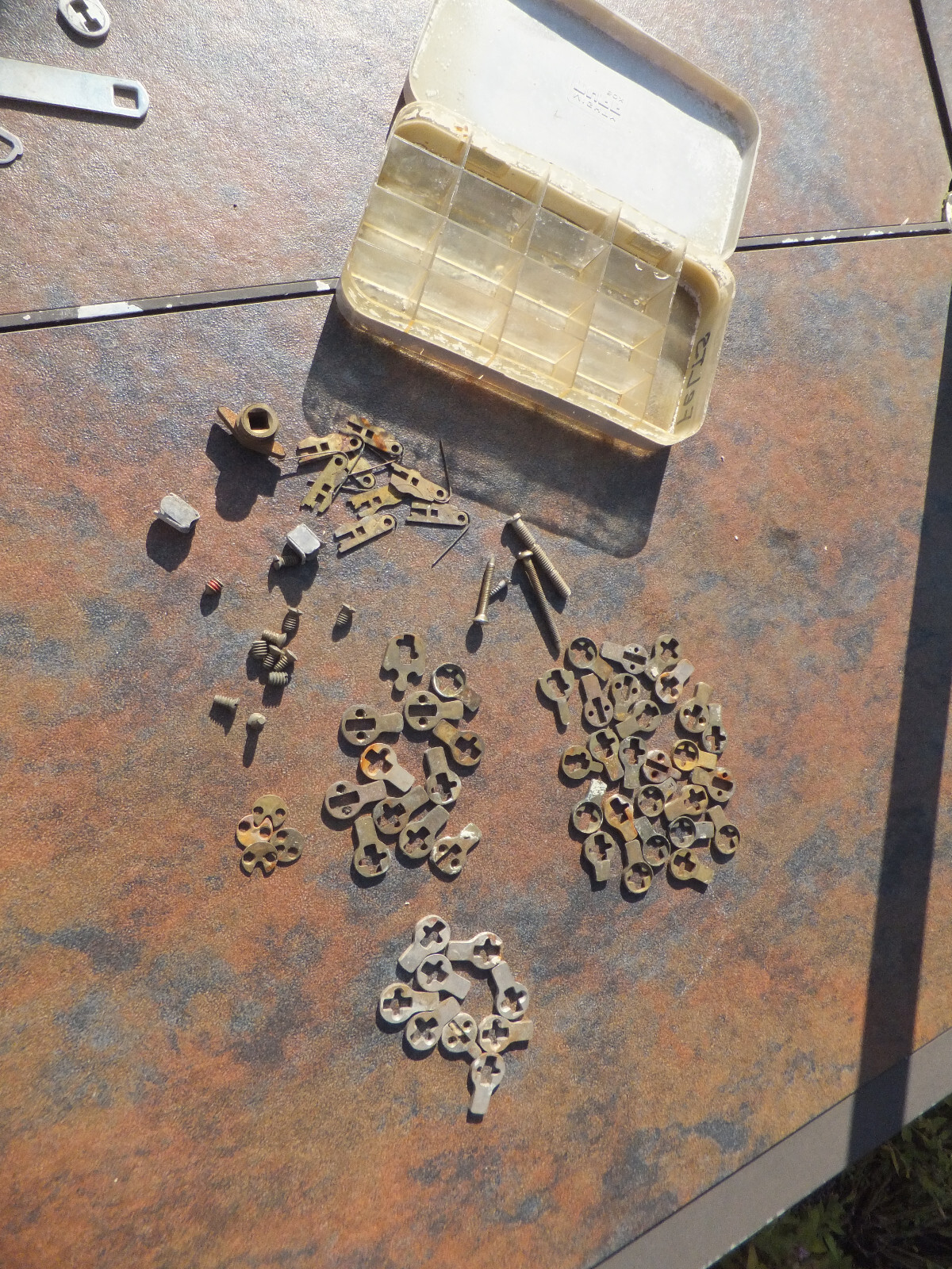 Lot of Door Lock Parts & Pieces Cams & Other In Box