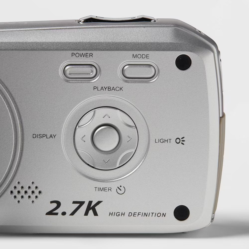 8MP Camcorder - heyday Silver
