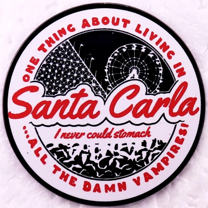 The Lost Boys Movie Santa Carla ... All The Damn Vampires! Metal Enamel Pin NEW