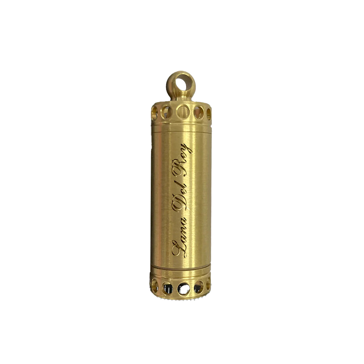 Lana Del Rey Engraved Brass Pill Holder Case Keychain Official merch NFR