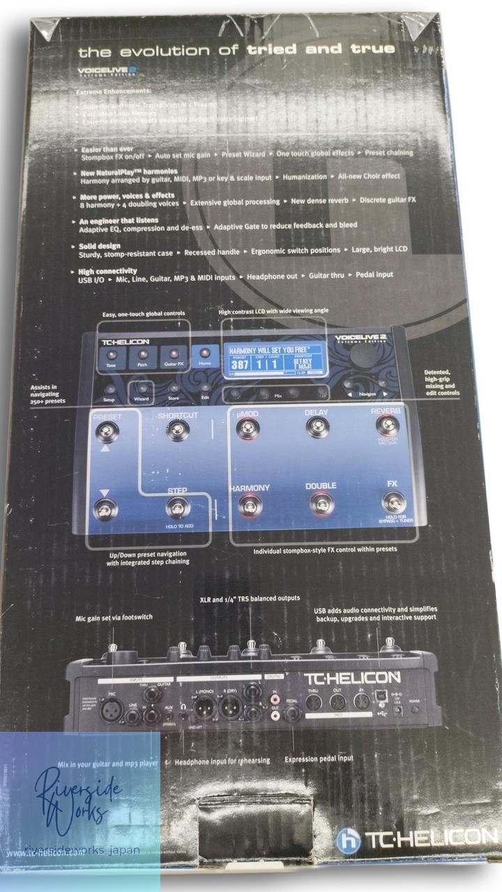 TC-HELICON VoiceLive 2 Extreme Edition Vocal Processor