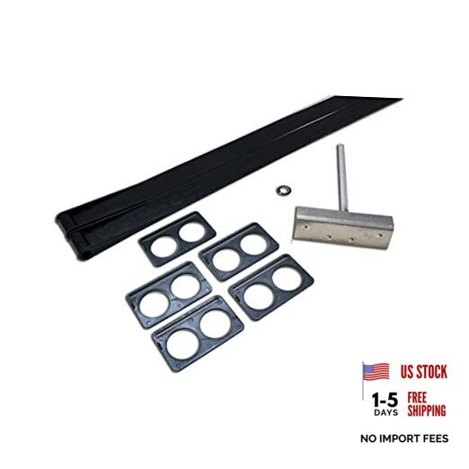 1346281 Flex Guard Double Kit with Hardware Black, Standard
