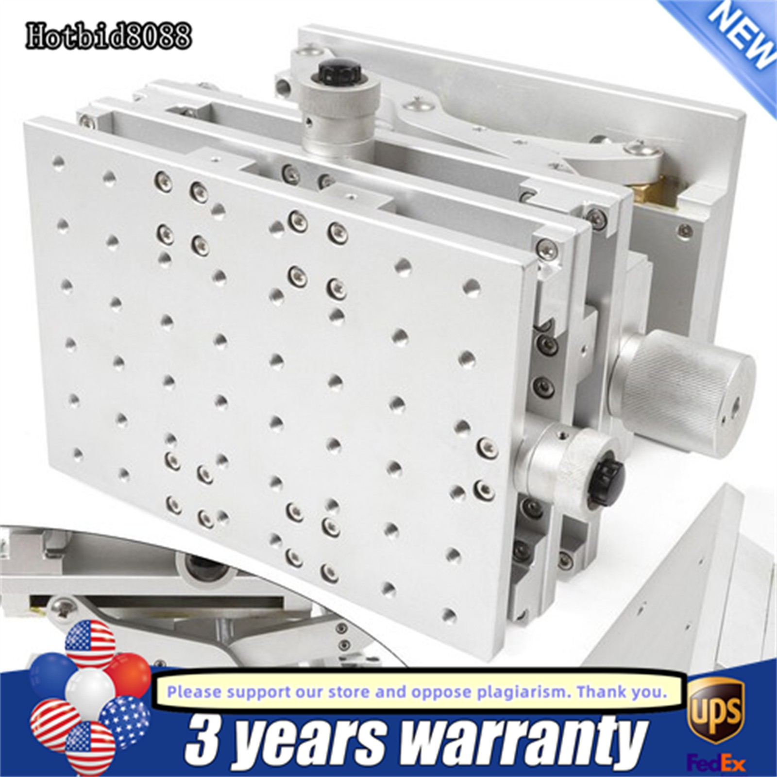 XYZ Axis 3D Workbench 3 Axis Moving Work Table Laser Marking Machine Optical Lab